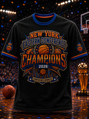 Men's Classic Basketball Fan Graphic Short Sleeve T-shirt