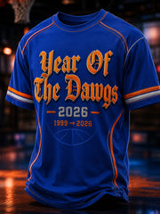 Men's Classic Basketball Fan Graphic T-shirt