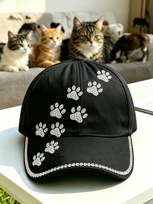Paw Print Casual Unisex Hat
