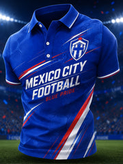 Men's F.C. Fan Culture & Art Print Polo Shirt