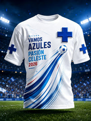 Men's Mexican Football Fan Culture & Art Graphic T-Shirt
