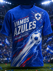 Men's Mexican Football Fan Culture & Art Graphic T-Shirt