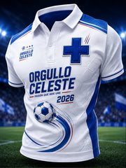 Men's F.C. Fan Culture & Art Print Polo Shirt