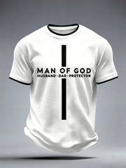 Men's Man of God Waffle T-Shirt