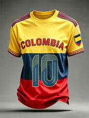 Colombia Football 2026 Casual Unisex T-Shirt