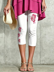 Women's Animal Butterfly Artistic Printed Leggings