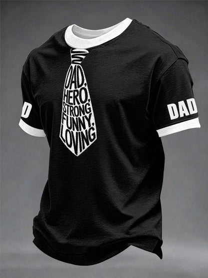 Men's Father's Day Fun Casual Unisex T-shirt