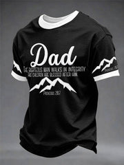 Men's Father's Day Fun Casual Unisex T-shirt