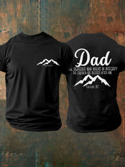 Men's Father's Day Fun Casual Unisex T-shirt