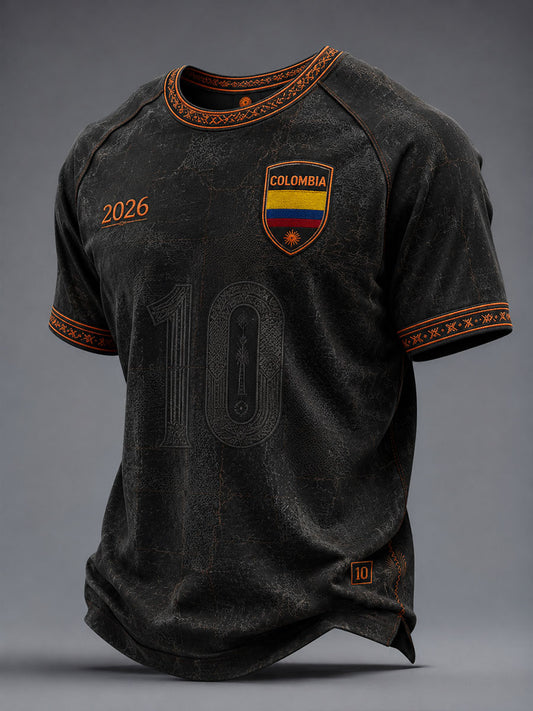 Men's Columbia Soccer No. 10 T-shirts