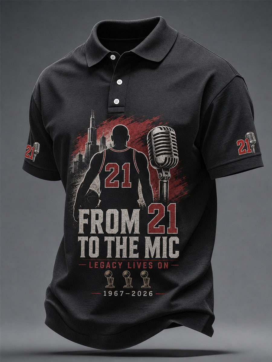 Men's Stacey King Memorial Polo