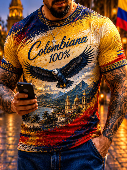 Men's Columbia Independence Day Andean Condor Casual T-Shirt