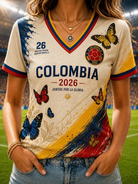 Women's Columbia Soccer Butterfly Classic T-Shirt