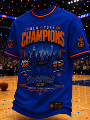 Men's Classic Basketball Fan Graphic Short Sleeve T-shirt
