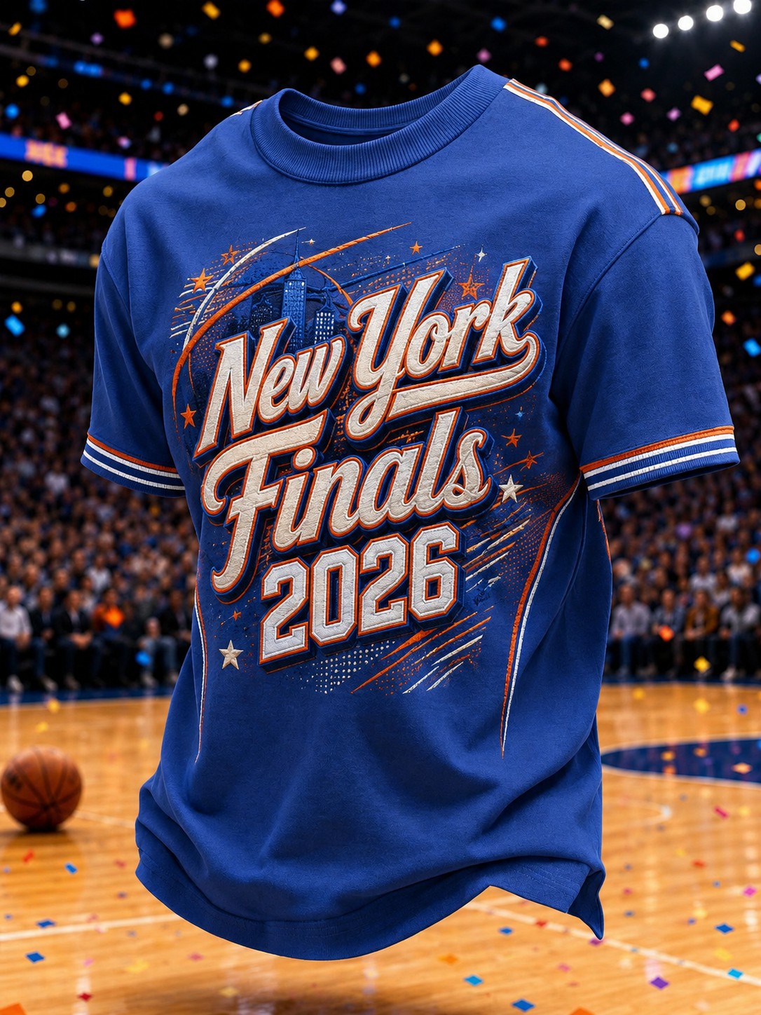 Men's New York Finals 2026 Printed T-shirt