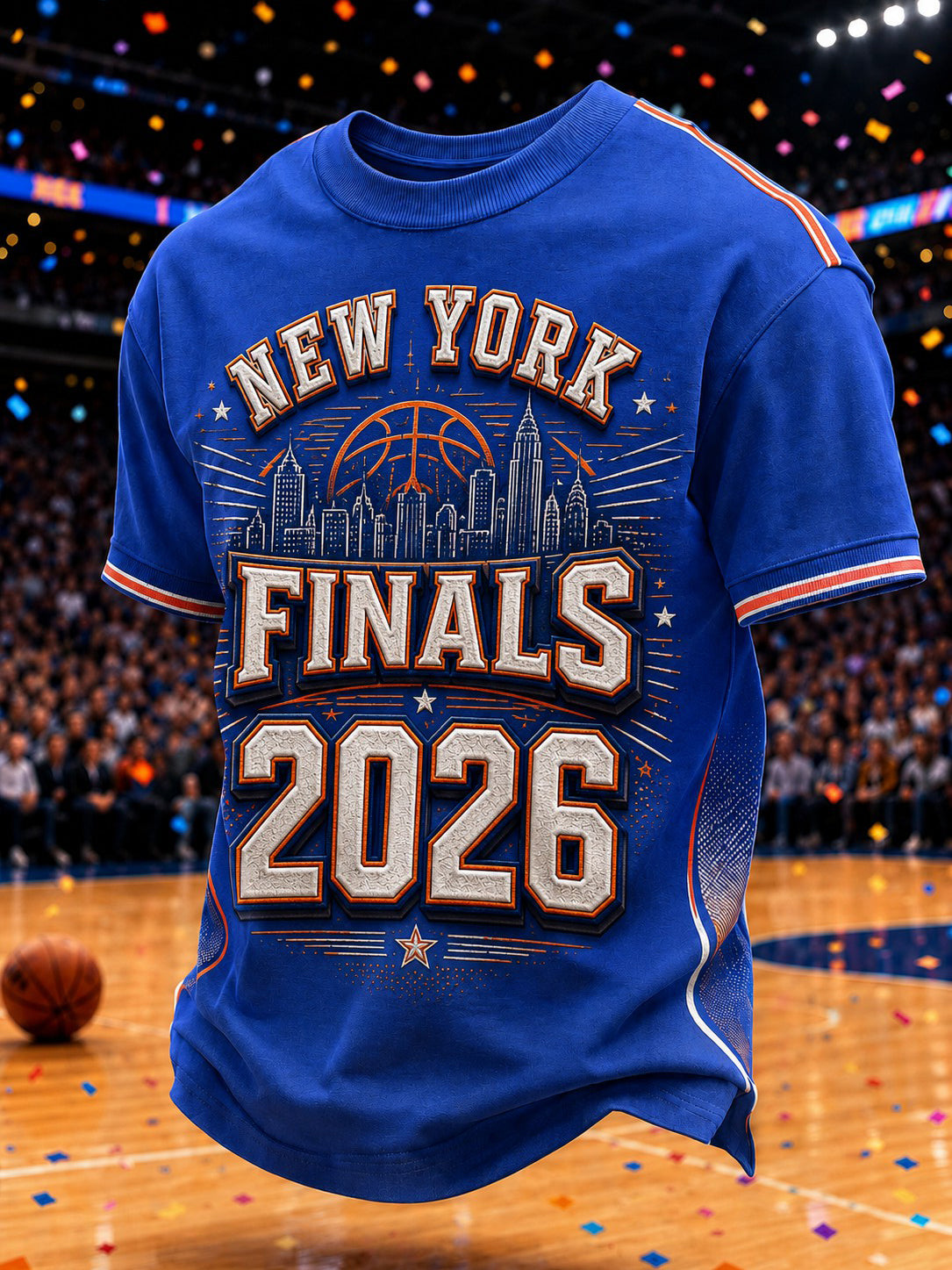 Men's New York Finals 2026 Printed T-shirt