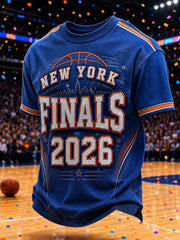 Men's New York Finals 2026 Printed T-shirt