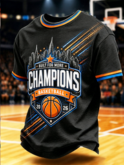 Men's New Yourk Champions Printed short sleeves t-shirt