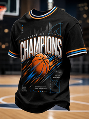 Men's New Yourk Champions Printed short sleeves t-shirt