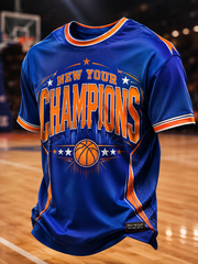Men's New Yourk Champions Printed short sleeves t-shirt