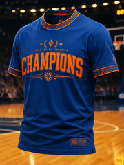 Men's New Yourk Champions Printed short sleeves t-shirt