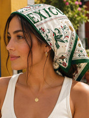 Unisex Mexico Football Lover Art Printed Bandana