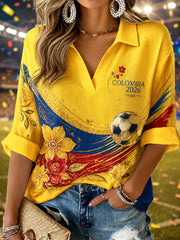 Women's 2026 Columbia Classic V-Neck Polo Shirt