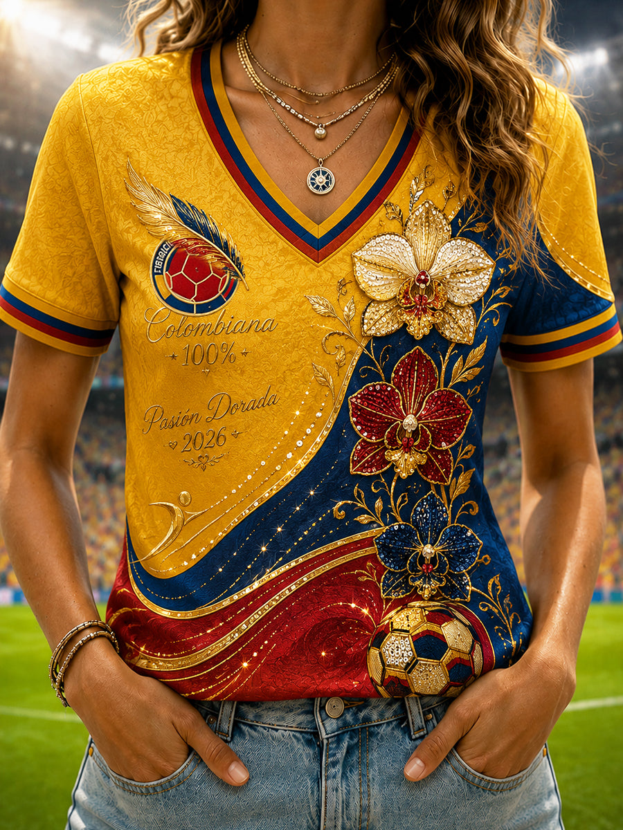 Women's 2026 Columbia Classic V-Neck T-Shirt
