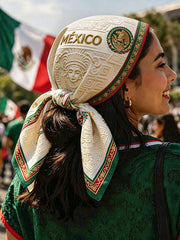 Unisex Mexico Football Lover Art Printed Bandana