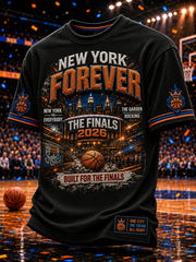 Men's Classic Basketball Fan Graphic Short Sleeve T-shirt