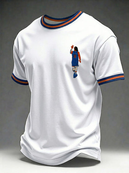 Men's MVP Basketball Player Inspired Casual T-shirt