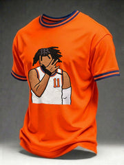 Men's MVP Basketball Player Inspired Casual T-shirt
