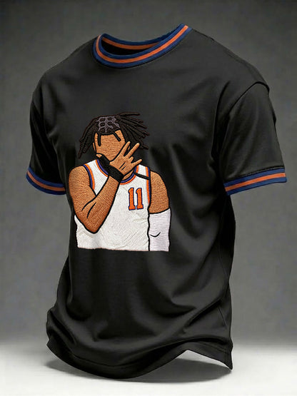 Men's MVP Basketball Player Inspired Casual T-shirt