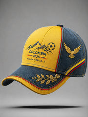 Unisex 2026 Colombia Classic Soccer Baseball Cap