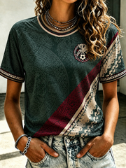 Women's Mexico Printed short-sleeved T-shirt