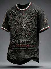 Men's Mexico Pride Art Printed T-shirt
