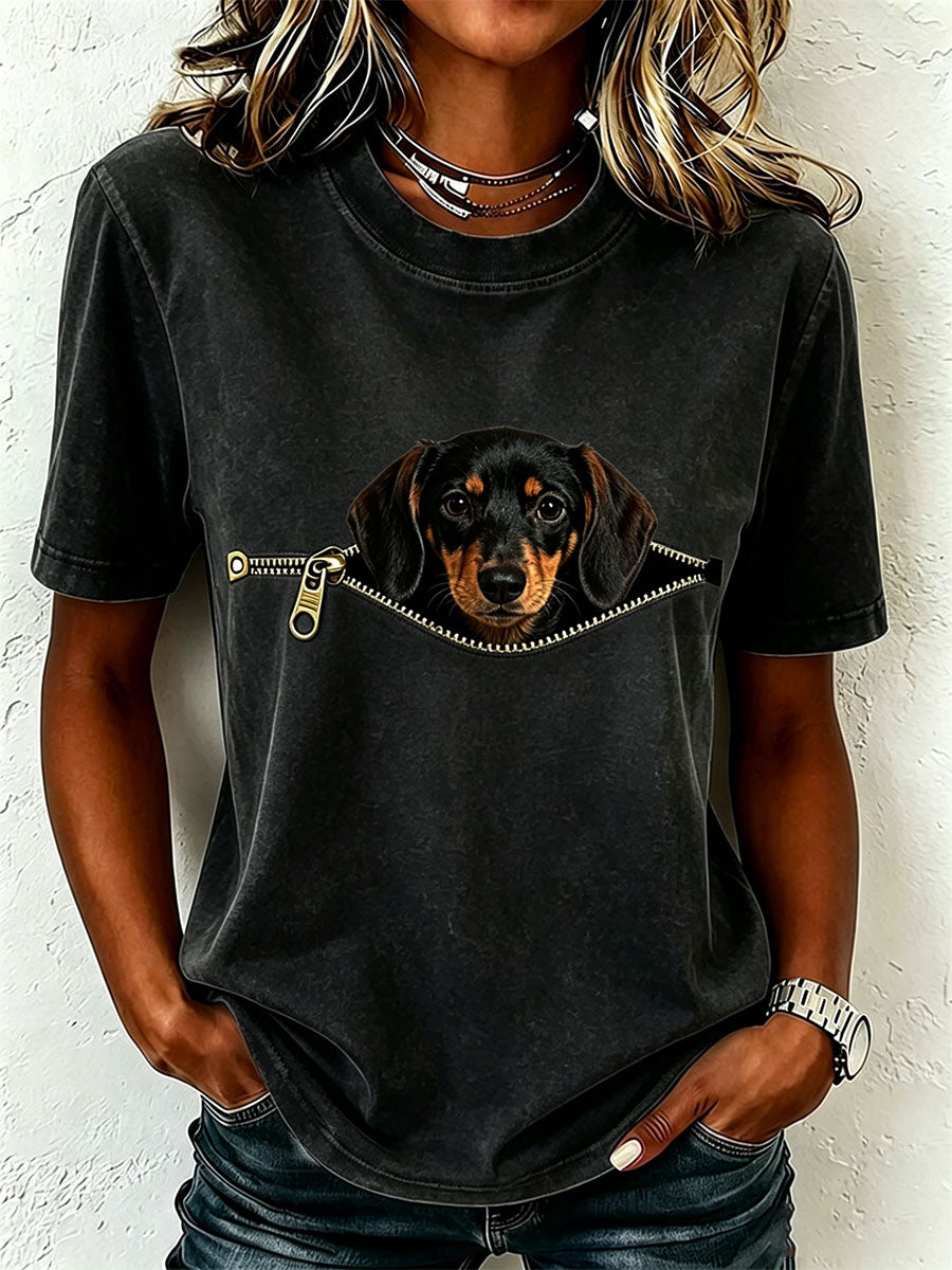 Women's Lovely Dachshund T-Shirt