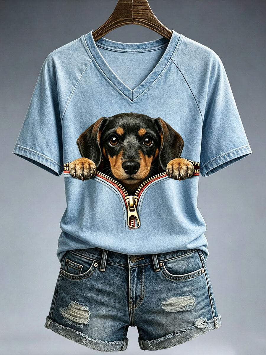 Women's Lovely Dachshund T-Shirt