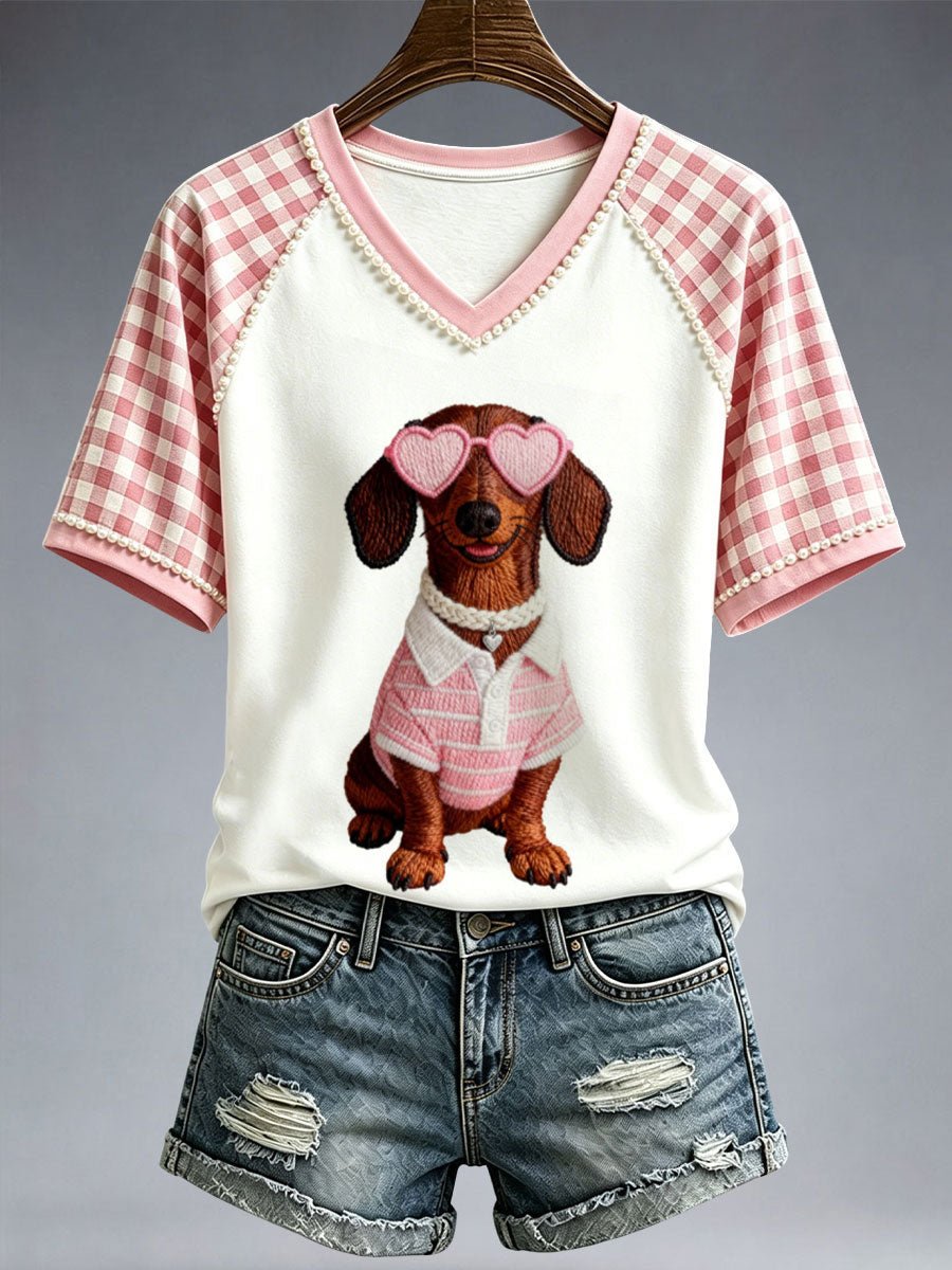 Women's Lovely Dachshund T-Shirt
