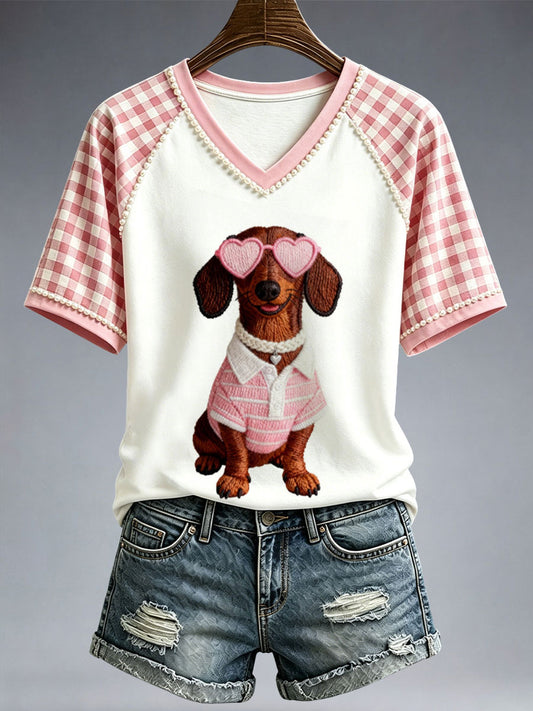 Women's Lovely Dachshund T-Shirt