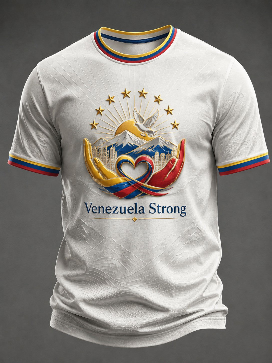 Men's Venezuela Strong Printed T-shirt