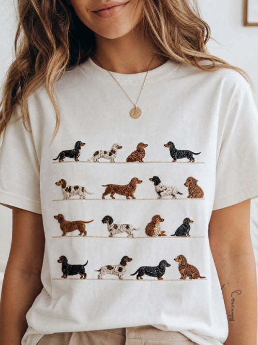 Women's short-sleeved T-shirt