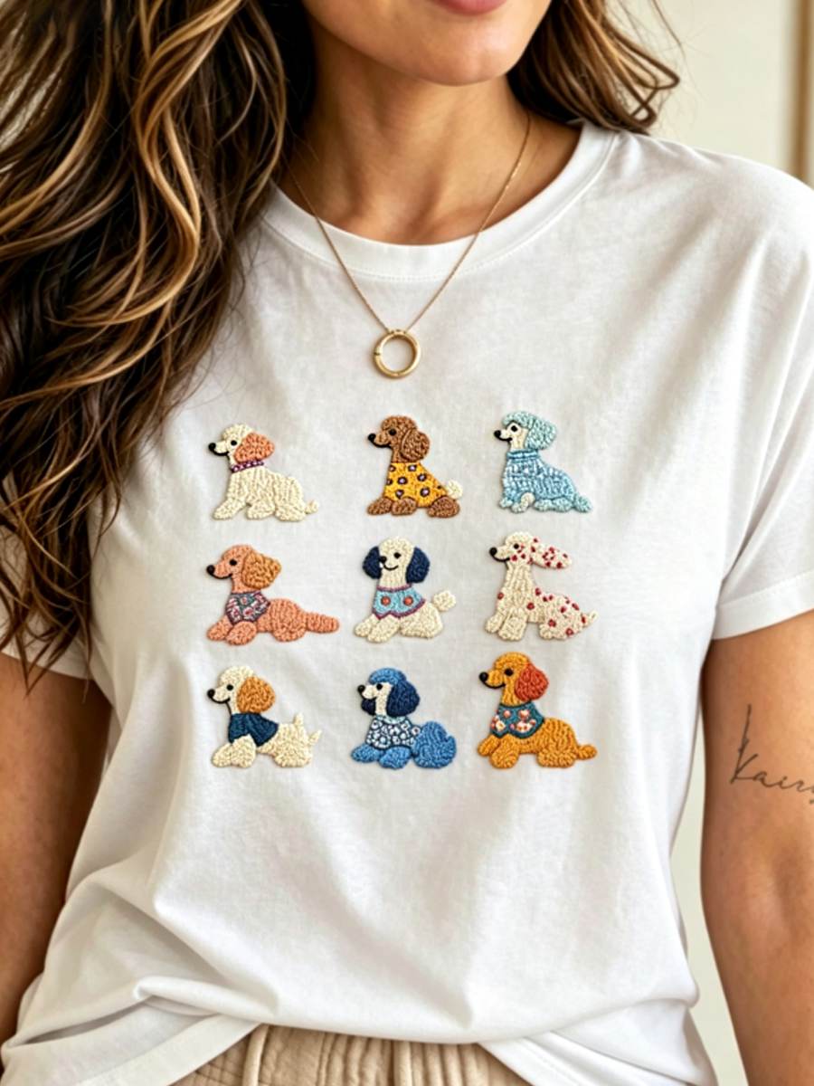 Women's short-sleeved T-shirt