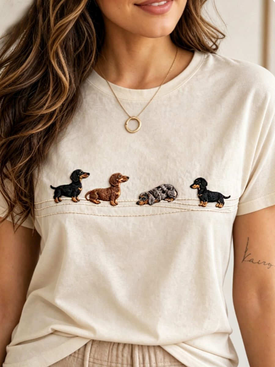 Women's short-sleeved T-shirt