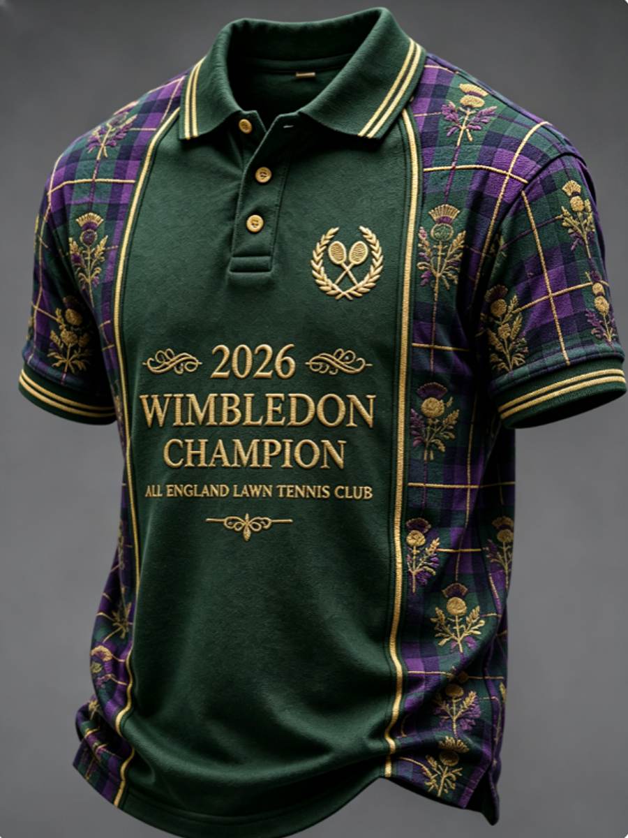 Men's 2026 Wimbledon Champion polo shirt