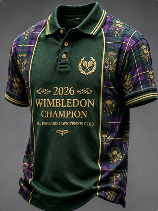 Men's 2026 Wimbledon Champion polo shirt