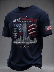 Men's America Printed T-shirt