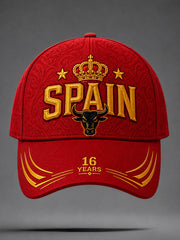 Unisex We Are The Champions 2026 Print Celebrate España Champions Gift For Football Fans Hat