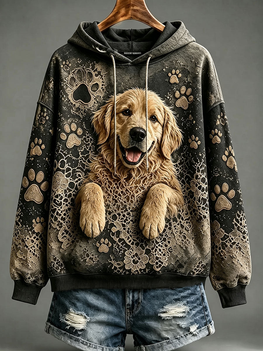 Women's Golden Retriever Hoodie