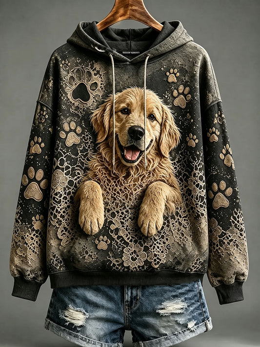 Women's Golden Retriever Hoodie